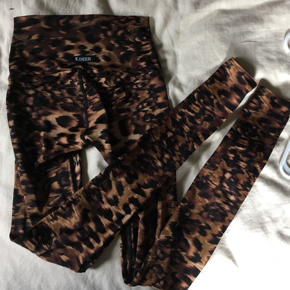K-DEER Super High Waist Yoga Leggings / Tights